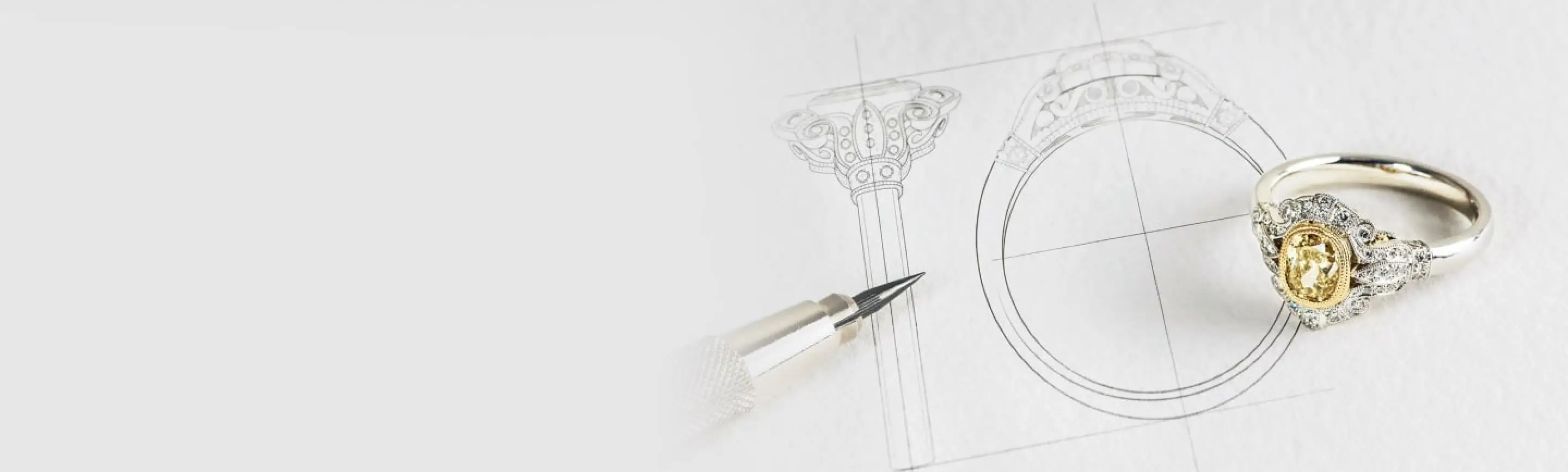 Bague de fiançailles sur mesure