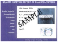 EGL Diamonds Certification